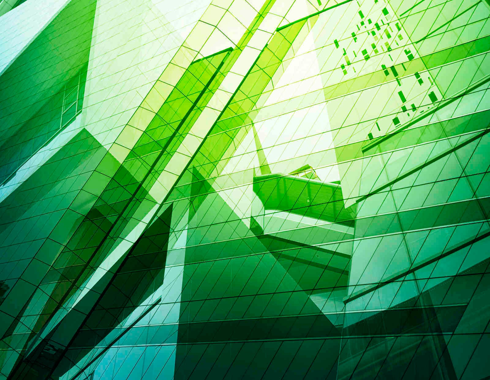 glass of modern building